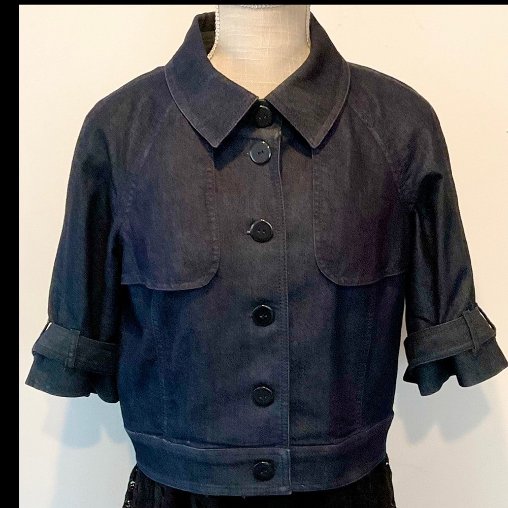 Kenneth Cole Short Jean Jacket - EUC